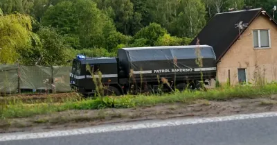 Szczecin: saperzy wywieźli niewybuch, ćwierćtonową bombę z czasów II wojny